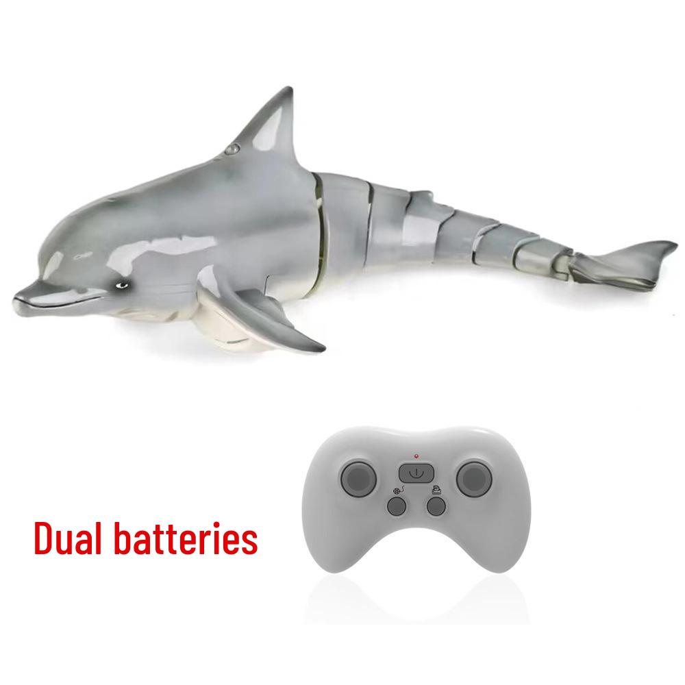 2.4G Remote Control Electric Shark Toy - Wireless Charging Water Toy for Kids