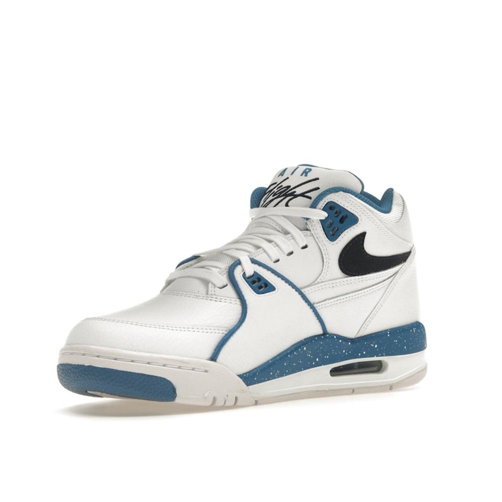 Nike Air Flight 89 Brigade Blue Men Sneakers White Dark-Obsidian 306252-116
