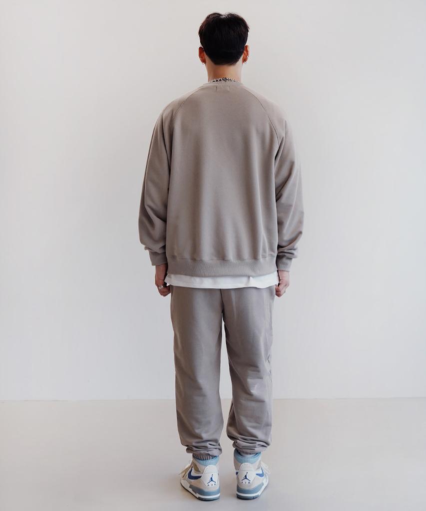 Deomail [Set]Community 54 Sweat Shirts Pants - Brown