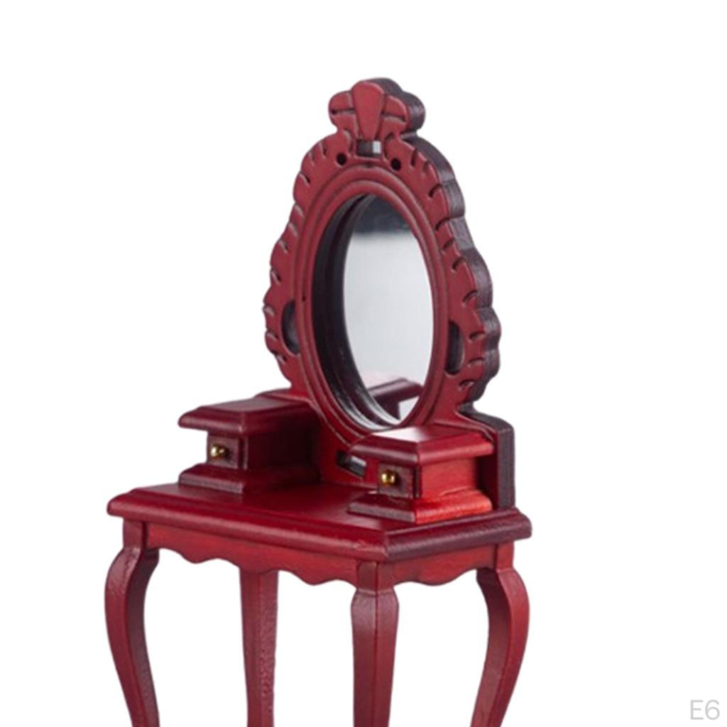 /12 Doll Table Mini Model BJD Tiny Living Room Decoration Birthday Gifts