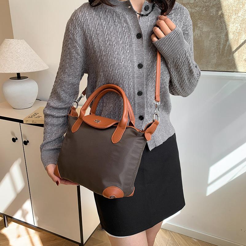 Large Capacity Tote Longxiang Nylon Commuter Portable Travel Simple Shoulder Messenger Bag
