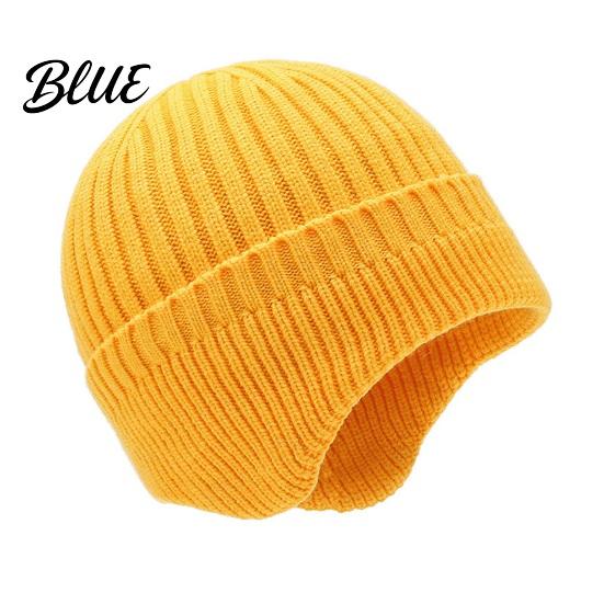 Soft Fleece Lined Thermal Hat Winter Knitted with Ear Flaps for Men Hat Stretchy Unisex Accessory Subzero Temperatures Cap Cold Weather Warm