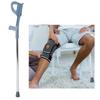 Elbow Forearm Crutch Walking Stick Cane Aluminum Alloy Elbow Underarm Crutch