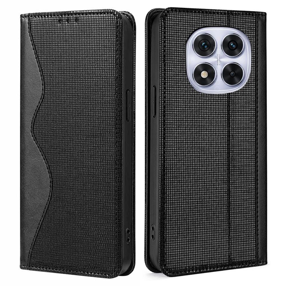 For Xiaomi Redmi Note 14 Pro 5G/Poco X7 5G Leather Case Wallet Stand Phone Cover with RFID Blocking