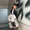 Schoolbag 1011 New Workwear Style Large Capacity Lightweight Lightweight Spinal Support School Bag for Girls, Middle School, High School
