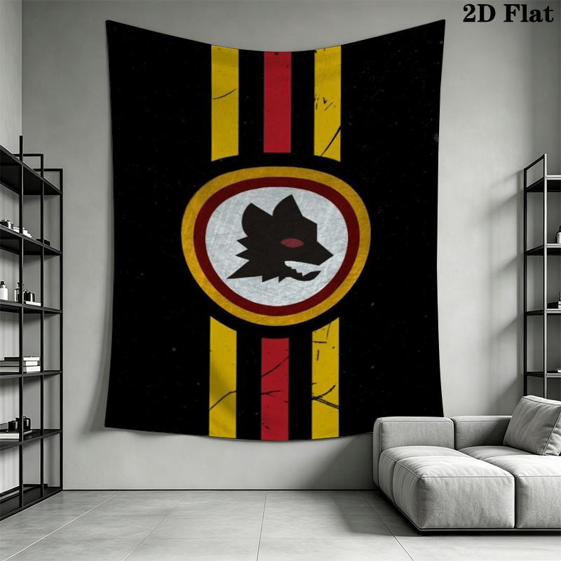 A.S Roma Wall Tapestry Aesthetic Wall Hanging Printed Fabric Blanket Decorative Tapestries for Bedroom Living Room Home Decor