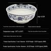 Yi Lan Chinese Blue & White Ceramic Rice Bowl