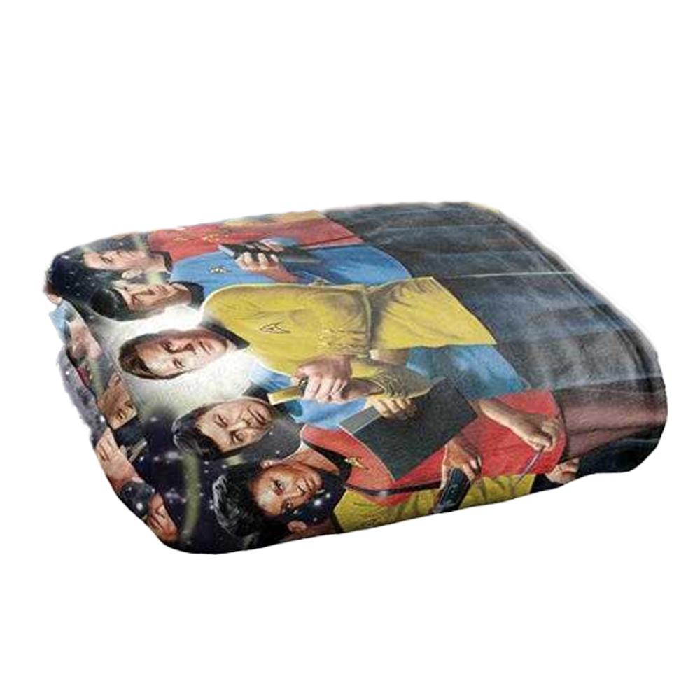 Star Trek Original Silky Crew Supersoft Blanket
