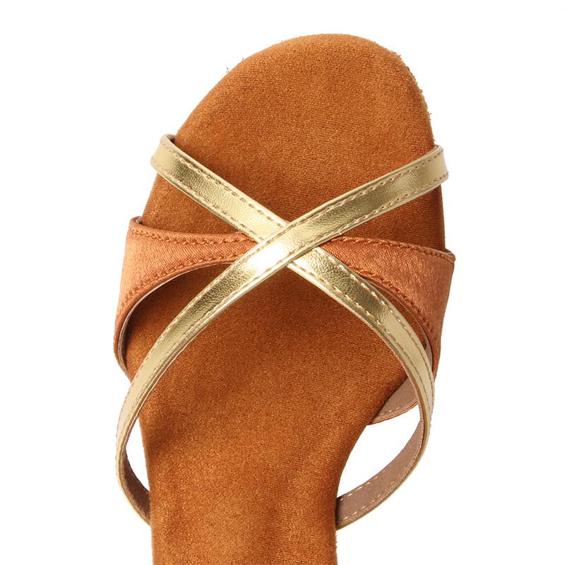 Professionella KvinnorBallroomdansskor Inomhus Latindansskor Salsa Mellanklack 5cm