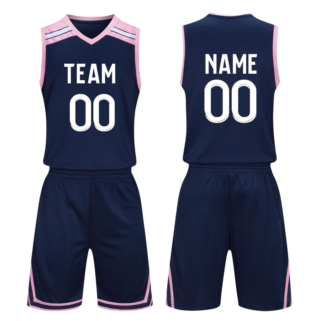 Basketball Custom Clothes Kids Basketball Suit Classic Tops + Pants Basketball Jerseys Suit Set