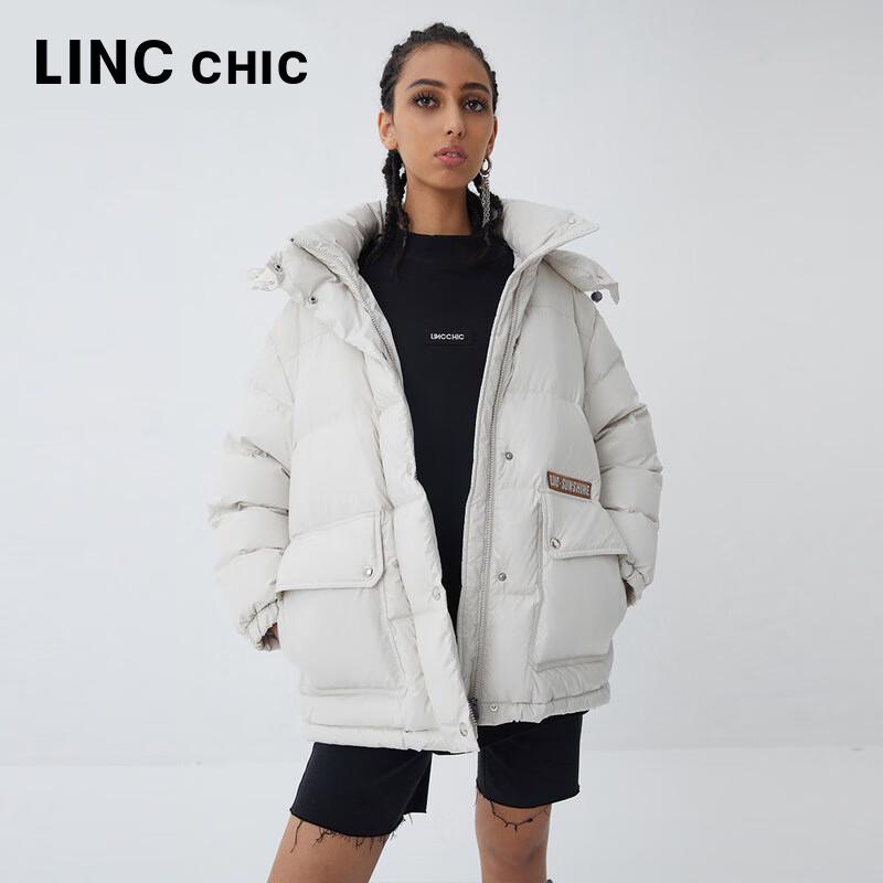 Women's Urban Print Loose Puffer Down Jacket