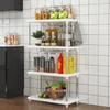 Multi-Layer Storage Rack for Kitchen, Bathroom, Living Room, and Desktop