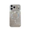 Compatible Apple iPhone Case: 17 Pro Max Denim Texture, C-Ring Magnetic Attraction, iPhone 16 & 15/14 Plus Protective Cover.