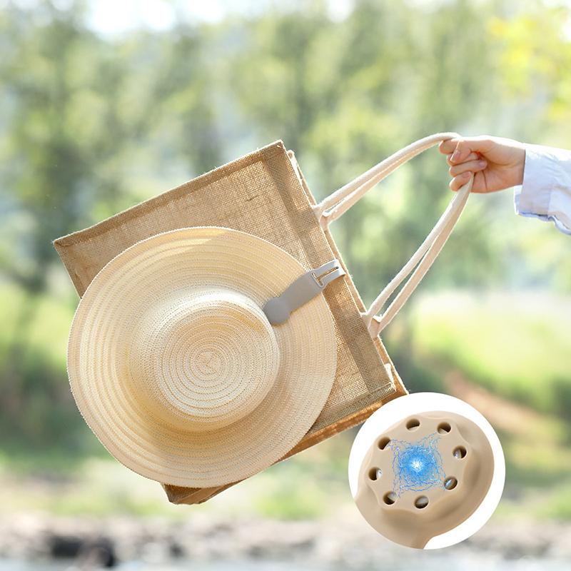 Clip On Tasche Sonnenhüte Freihändig Tragbar Magnetischer Hutclip Kappenhalter Für Reisegepäck Handtasche Rucksack Outdoor Wandern