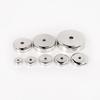 Nickel-Plated Neodymium Iron Boron Magnet with Internal Thread for Door & Window Fixing