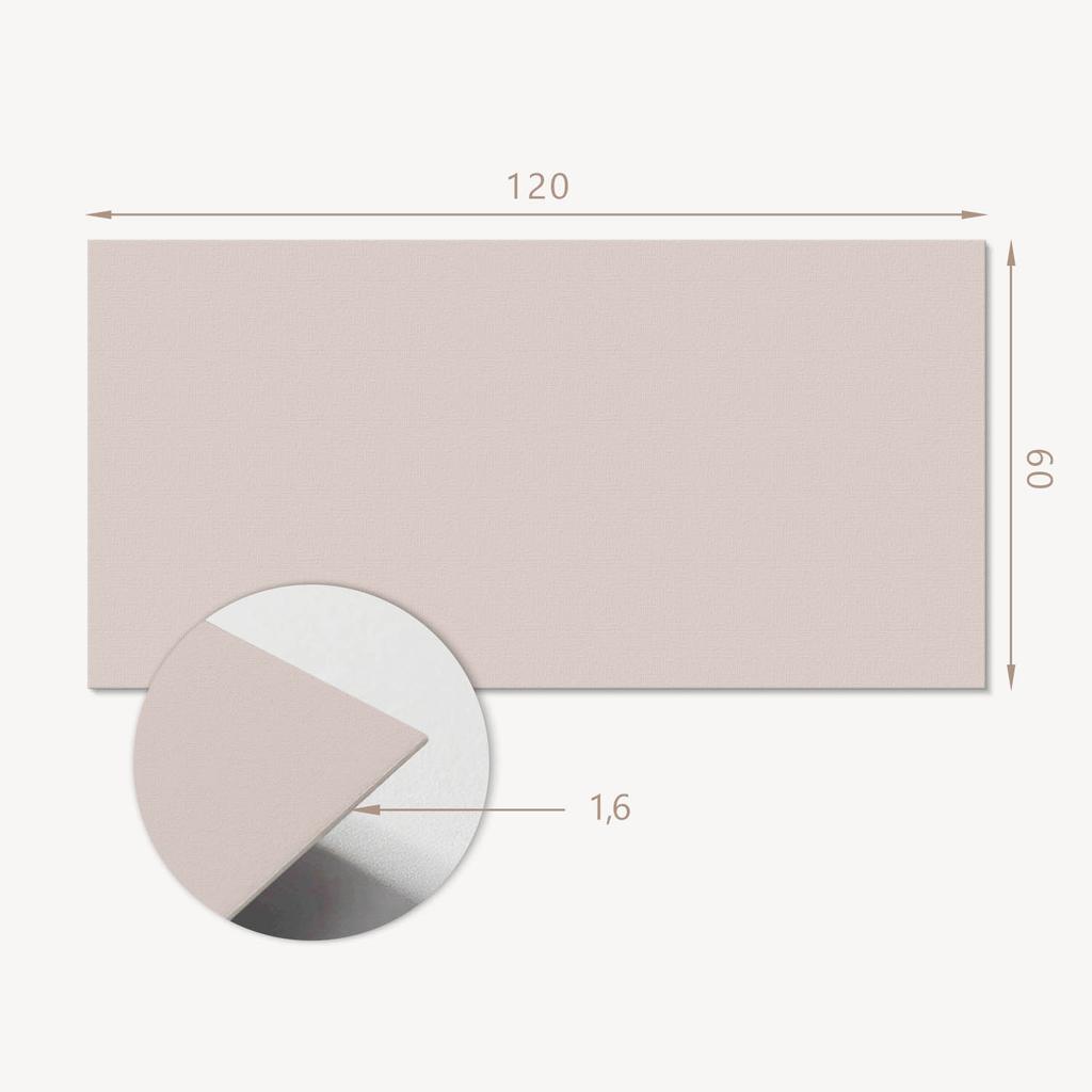 Self-Adhesive Panel With Print - Perfect For The Kitchen 120x60 cm Pale Pink Color