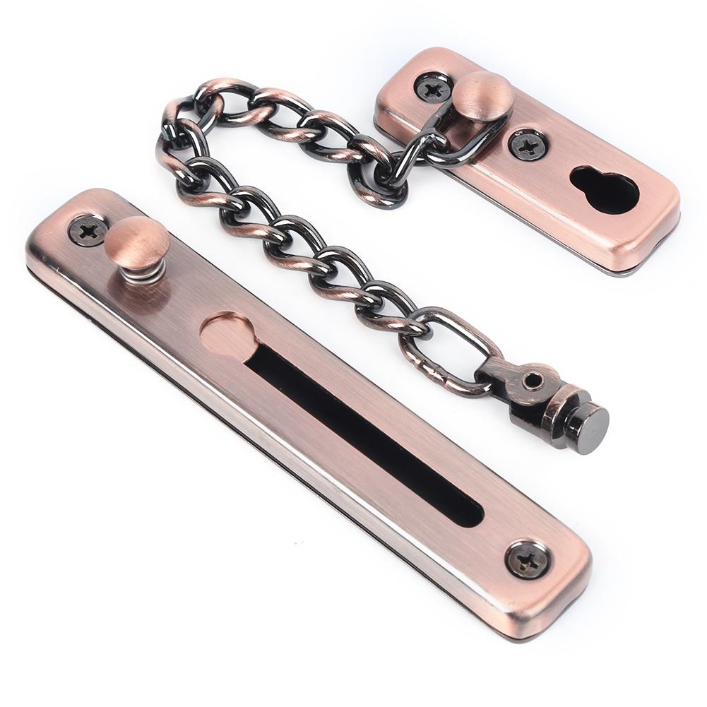 Edelstahl Sicherheitsbügel Diebstahlsichere Kette Sicherheitstürkette für Zuhause Hotel