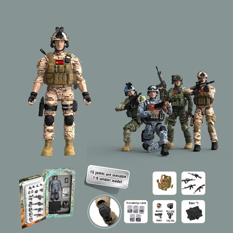 1/9 Karavīra modelis Rotaļlieta 15 locītavas