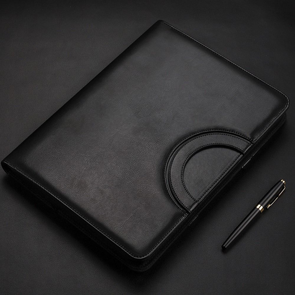 PU Leather A4 Clipboard Folder Stationery Document Organizer  Office School Supplies