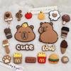 Capybara Cartoon DIY Stickers & Buckles: Jewelry, Phone, Cup, Shoe, Fridge, Car Decor