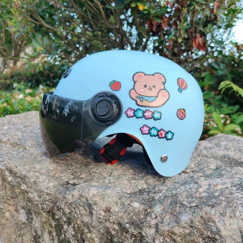 Adjustable Super Cute Kids Safety Helmet for Electric Scooter, Ages 2-12 - Anti-Fall, All-Season Protection