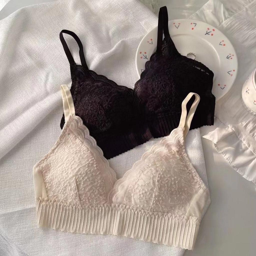 Dívčí pevné jednoduché podprsenky trojúhelníkové prodyšné měkké spodní prádlo pro ženy sexy podprsenky backelss