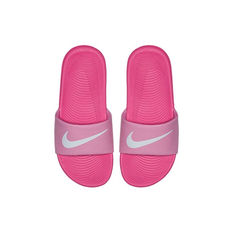 Nike Kawa Slide GS Psychicky Růžová Dětské Tenisky Laserově Fuchsiová Bílá 819352-602