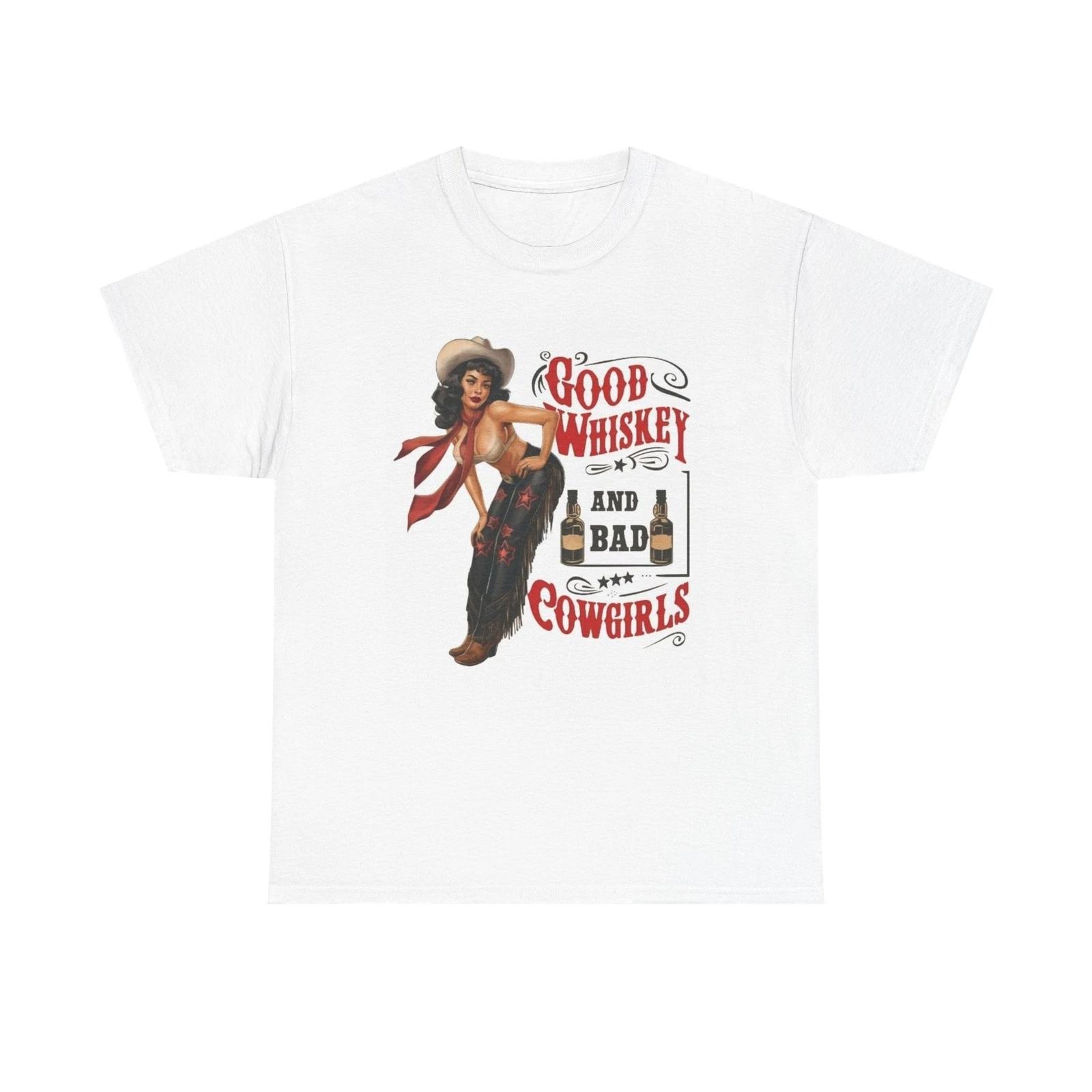 Men s and Women s T-shirts Bad Cowgirls Graphic XXXXL