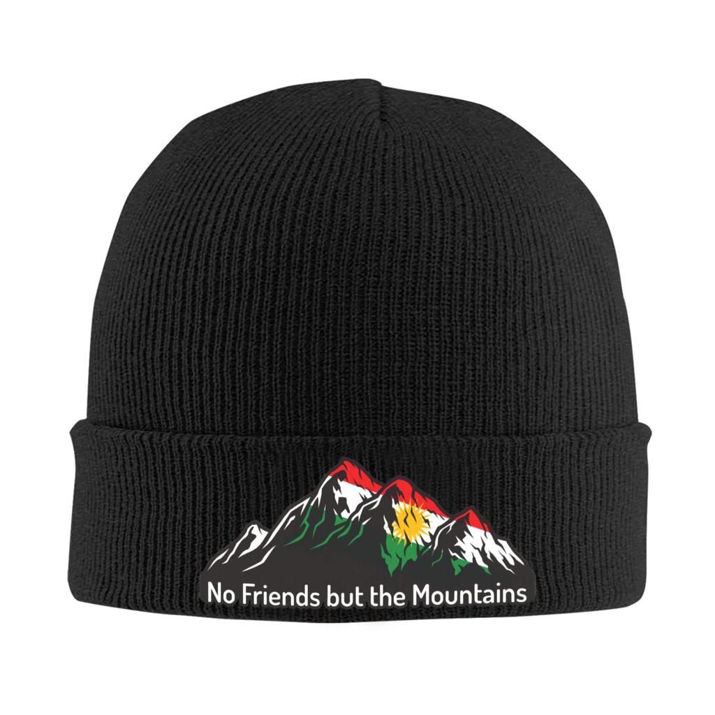 Kurdistan Map Flag Skullies Beanies Caps Cool Winter Warm Women Unisex Knitting Hat Unisex Adult  Bonnet Hat