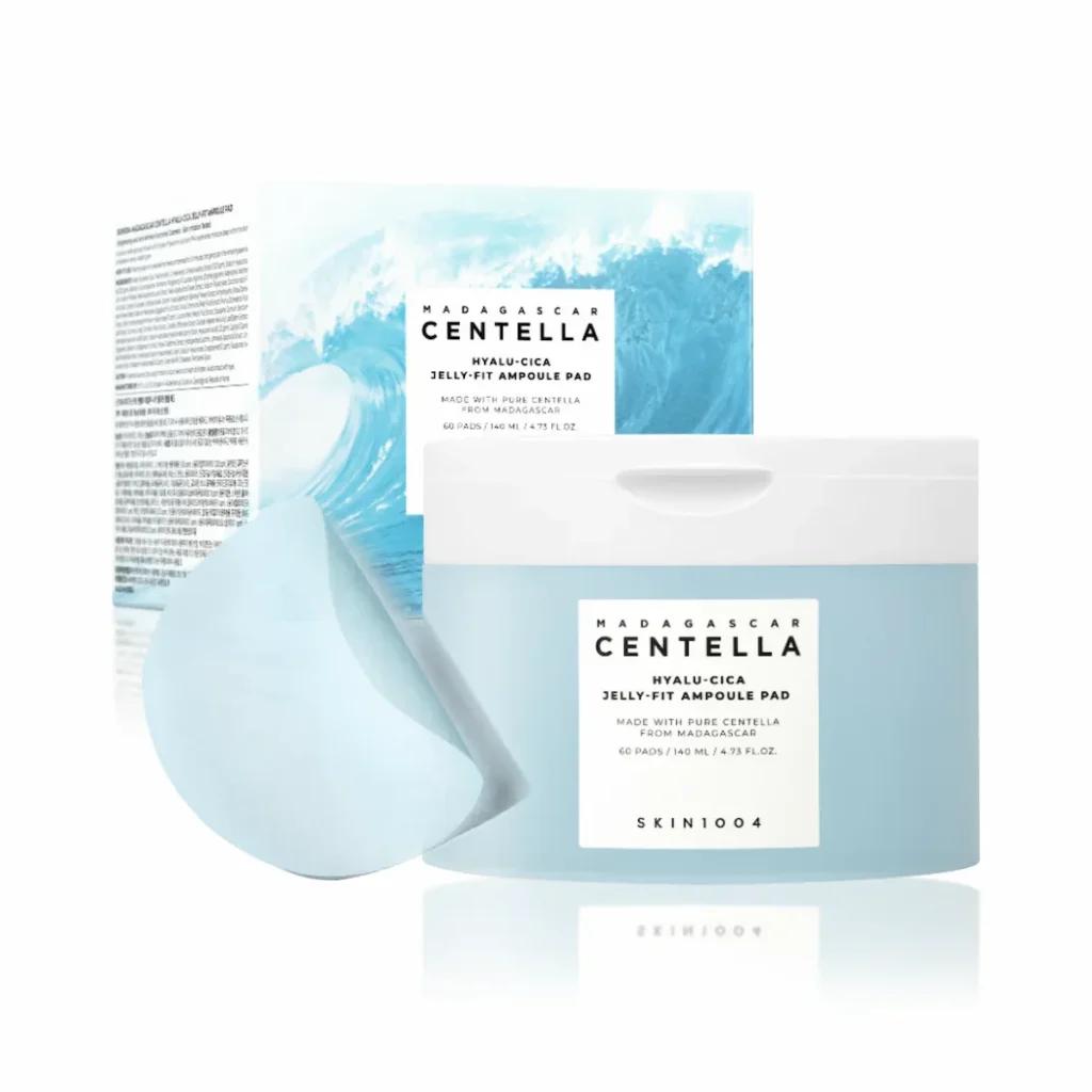Skin1004 Madagascar Centella Hyalu-Cica Jelly-Fit Ampoule Pad 60pads