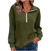 Women Fall Fashion Long Sleeve Shirts Patchwork Sweatshirt Casual Pullover Tops