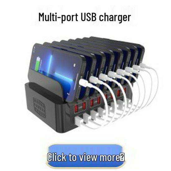 240W GaN Charger: Multi-Port USB Fast Charging Station for Laptops & Phones