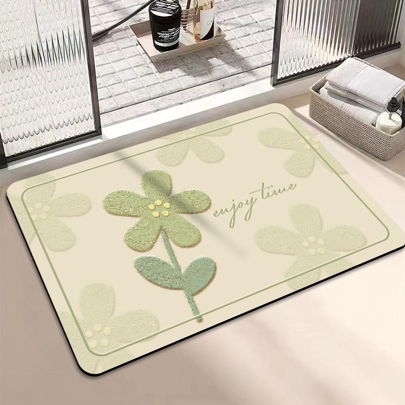 Fresh Quick-Dry Non-Slip Diatomaceous Earth Bathroom Mat