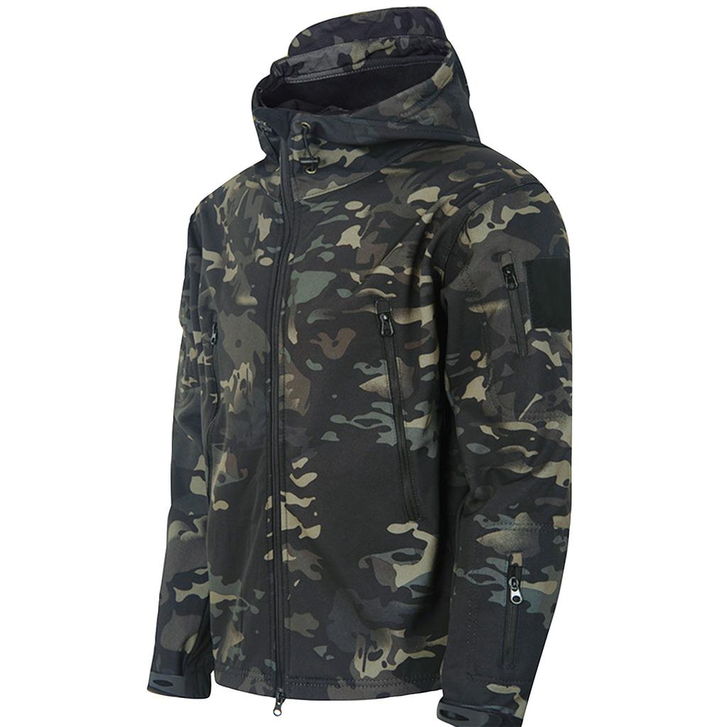 Men's Winter Camouflage Jackets Men's Fashion Trend Jackets Breathable Windproof Jackets Outdoor Sports Jackets