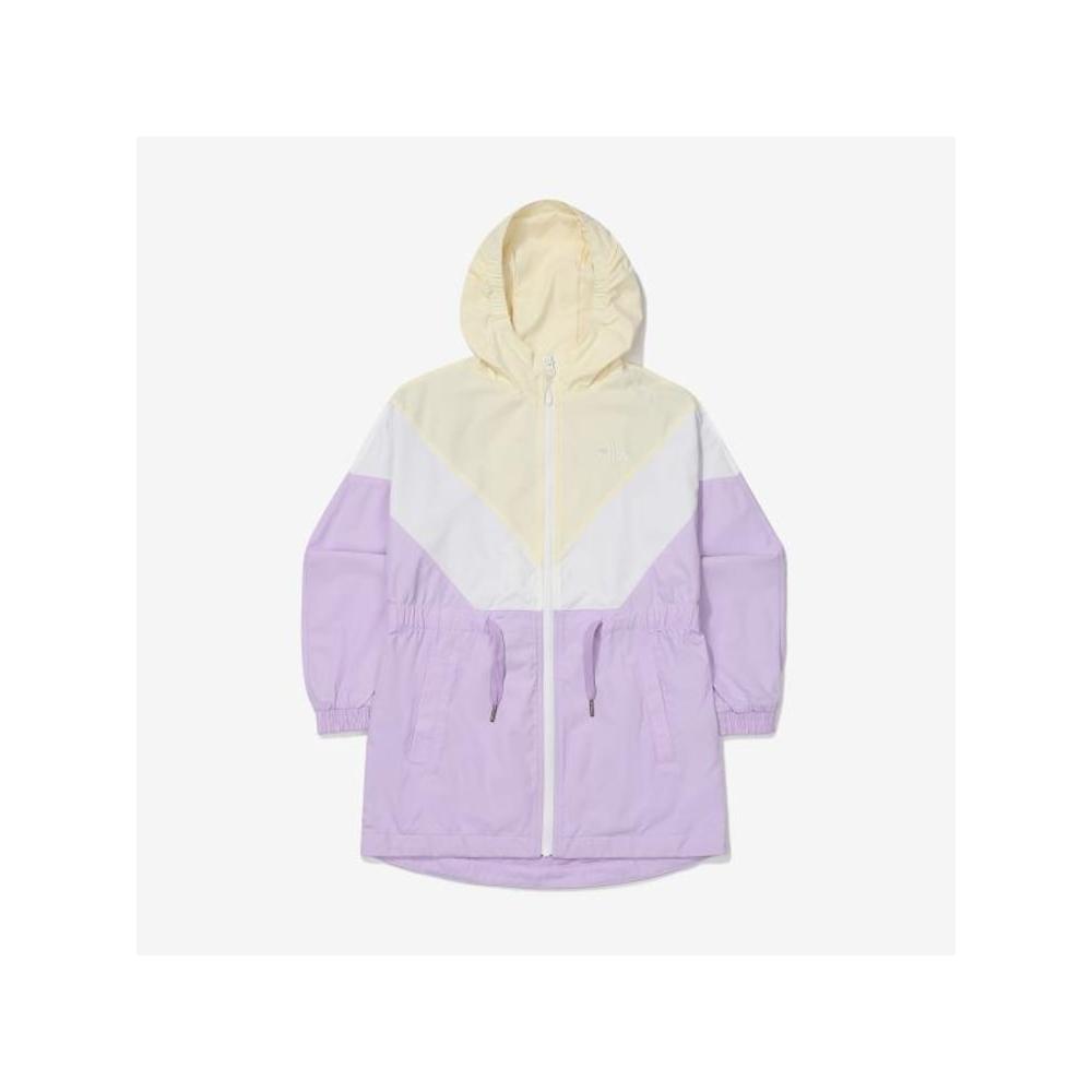 

[fila Kids] V Block Long Jacket Fk2jkf1110f lVd q0zFk2jkf1110flVd LAVENDE/110