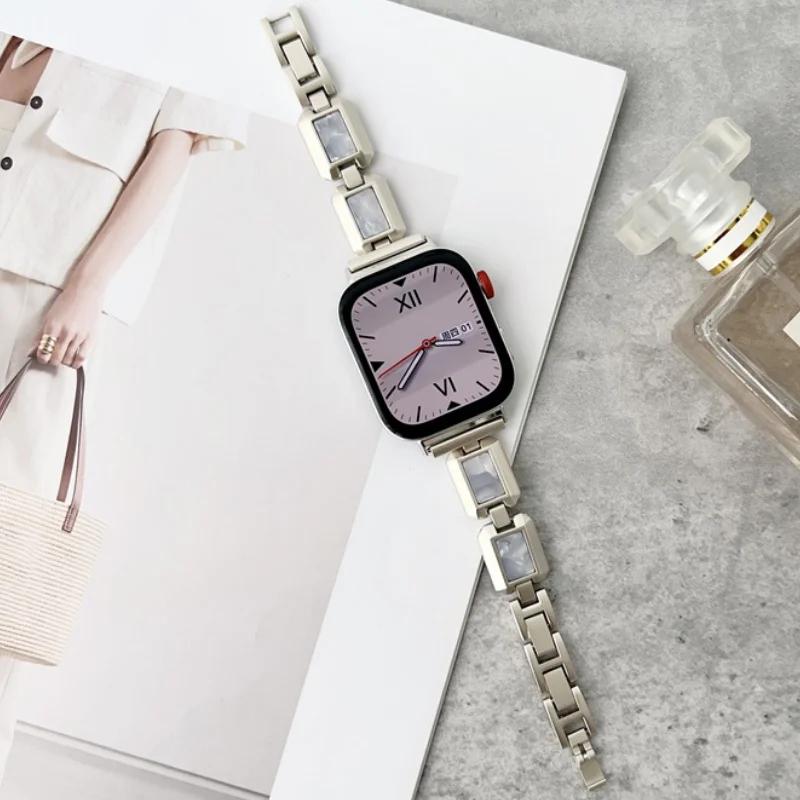 Elegante Cinturino per Orologio a Maglie di Metallo e Resina per Huawei Watch Fit 3 Cinturino Fit 4 4pro Braccialetto per Huawei Watch Fit 5 5Pro Cintura