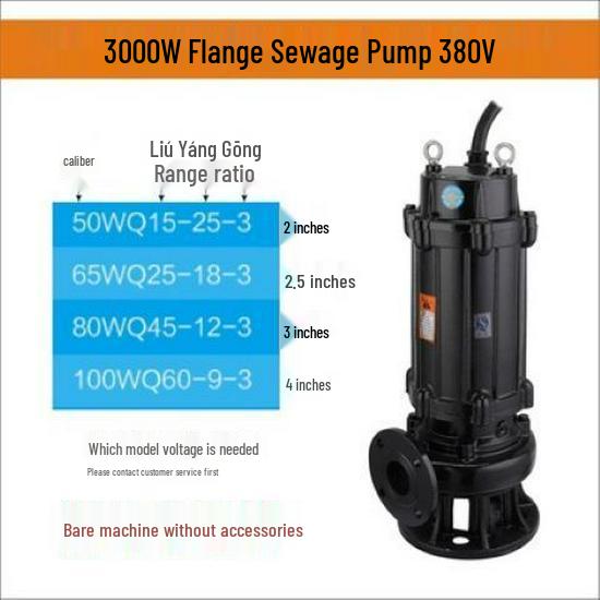 220V Septic & Irrigation Pump: High-Head Sewage & Drainage Solution
