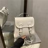 Hand Carry Simple Casual Backpack, New Trendy Fashion Small Square Bag, High-end Messenger Bag
