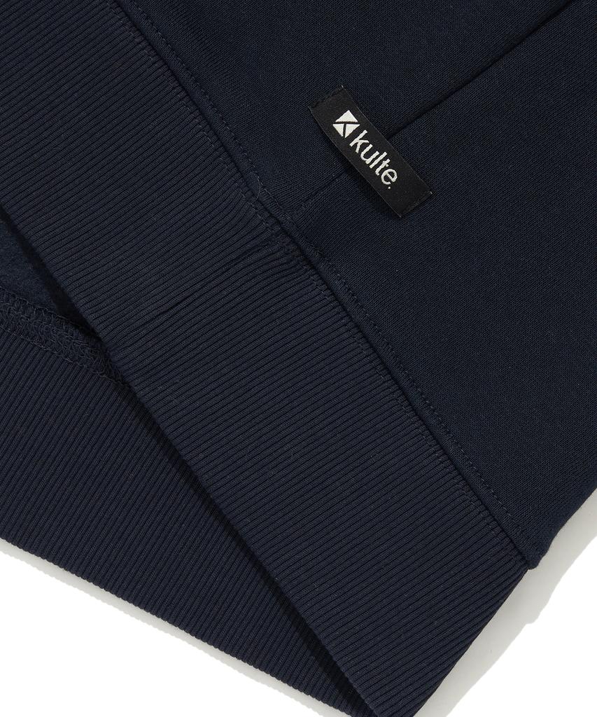 KULTE Script Chain Emb CrewneckD.Navy