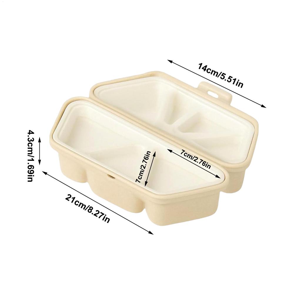 Sushi Mold Maker 6 Cavity Triangle Rice Ball Onigiri Mold Bento Box Tools Non Stick Kitchen Gadgets for Meal Prep Cooking DIY