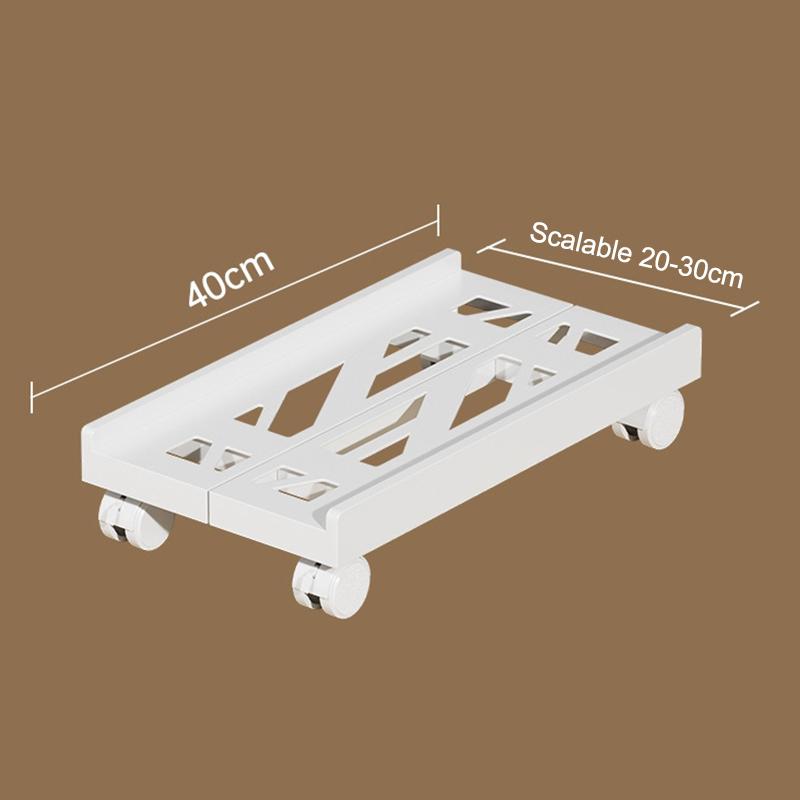 Under Desk Holder Adjustable Mobile Cpu Stand Ventilated Computer Tower Stand Pc Tower Stand