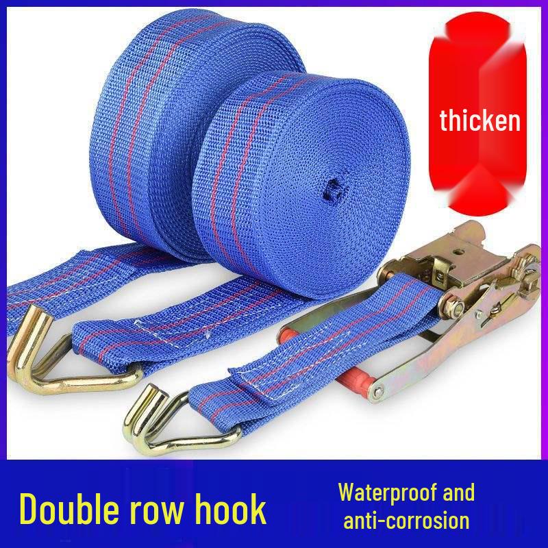 Cintas de Amarração de Carga Pesada com Catraca e Tensionador de Corda de Freio.