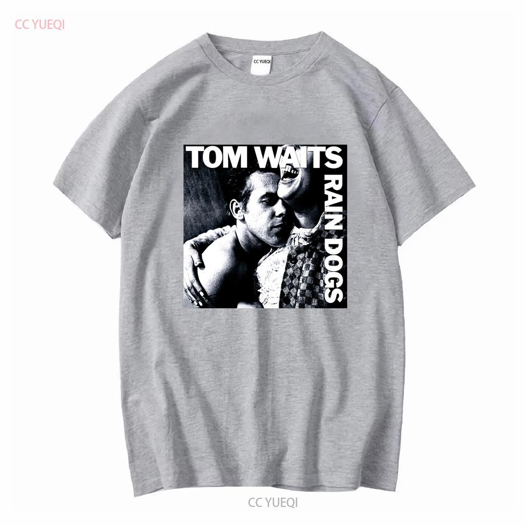 Tom Waits Rain Dogs Album 9 White T Shirt Vintage Gift For S 3xl Long Or Short Sleeves Vintage Washed Unisex
