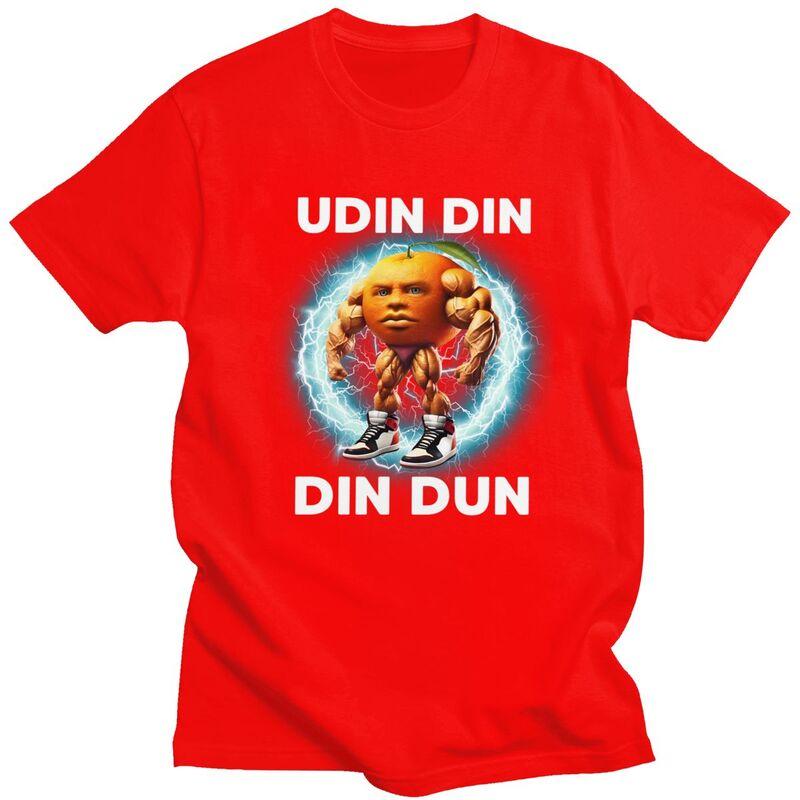 

Mens Udindindindun Italian Brainrot Meme T Shirts Round Neck Pure Cotton Short Sleeve Tee Shirt Casual Streetwear Clothes S