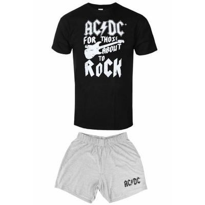 Unisex Vuxen För De Som Ska Rocka Gitarr Kort Pyjamasset