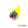 2PCS Custom Cute Goldfish Mini Figurines Glass Pendant Aquarium Decoration Supplies Colorful Tropical Fish Tiny Statue Ornaments