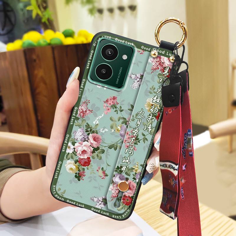 Waterproof Chinese style Phone Case For Nokia HMD Pulse/Pulse+/Pulse Pro Anti-knock Soft case Wristband Anti-dust Ring