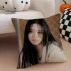 actor youthful SShin Yuna Cushion Cover Throw Pillow Cover Hidden Button Durable Polyester Chair Cushion