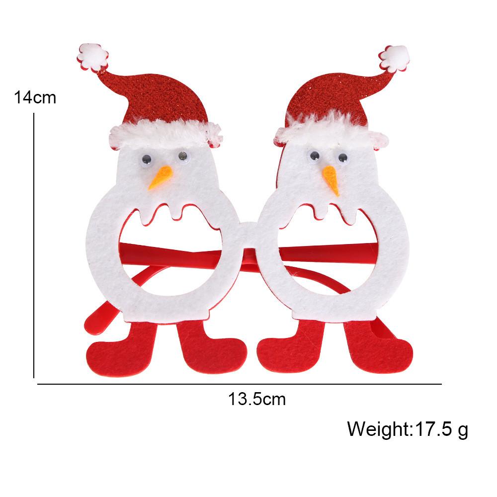 Lightweight Colorful Christmas Party Glasses For Children With Festive Holiday Themes