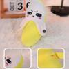 Interactive Musical Toy Sensing Beat Plush Toys Fruit Musical Dooll Pear Fruit Sensing Beat Piano Orange Plush Toy